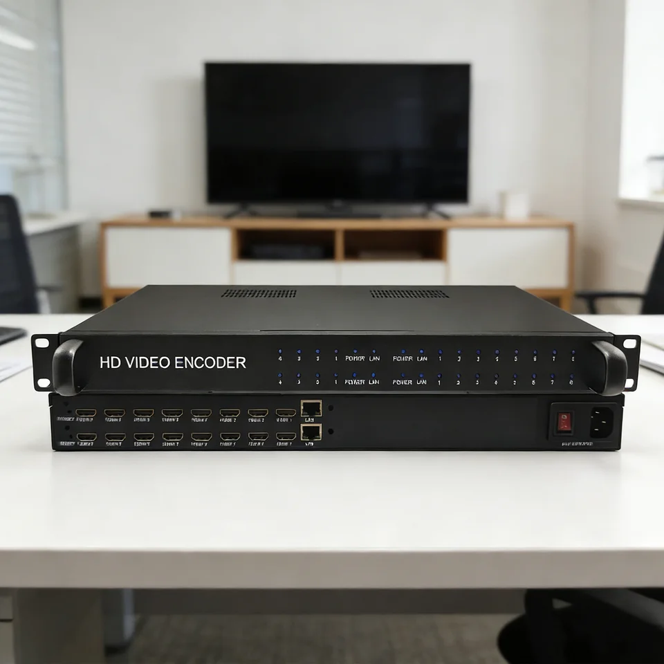8-channel HD encoder H265 HEVC H264 network iptv catv
