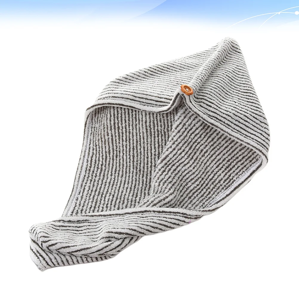 

Dry Hair Cap Fast Drying Ultra Absorbent Material Comfortable Fit Easy Use Hook Hanger Convenient Home Daily Use
