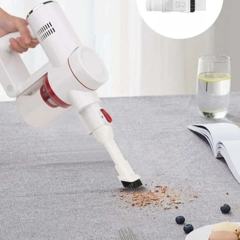 Aspiradora inalámbrica de mano con filtro HEPA y motor de alta potencia para limpieza de automóviles en el hogar