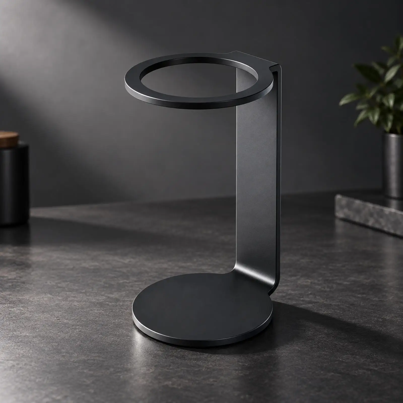 Low Profile Coffee Machine Holder Carbon Steel Stand for Espresso Maker Coffee Pod Machine Small Kitchen Shelf
