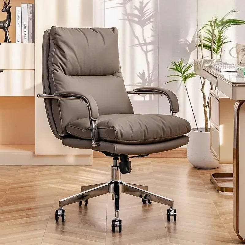 

Computer Relaxing Ergonomic Gamer Chair Office Furniture Leisure Comfort Lifting Rotating Leather Office Chair Gaming Chairs