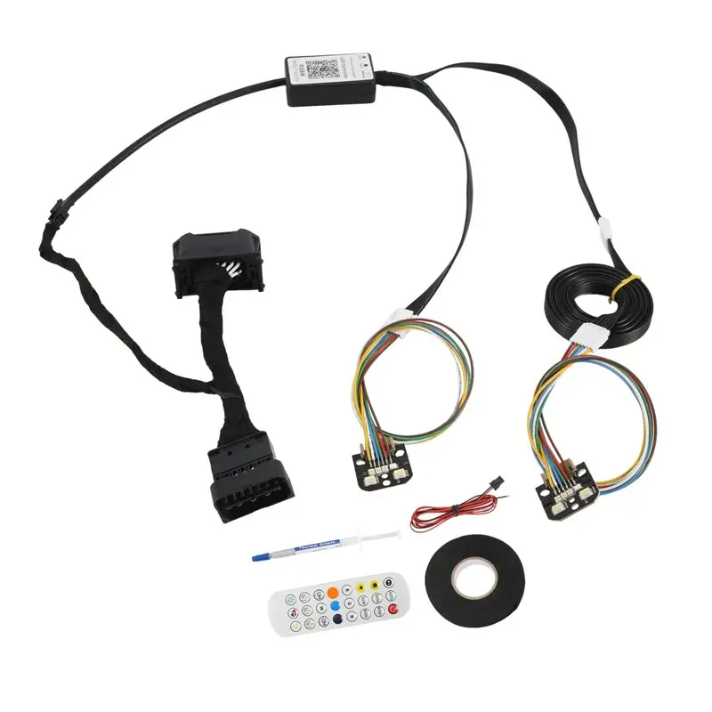 A19F-DRL Module RGBW LED Boards For BMW X3 Pre LCI G01 X4 G02 X3M F97 Pre 2018-2021 RGB Multicolor Daytime Running Lights