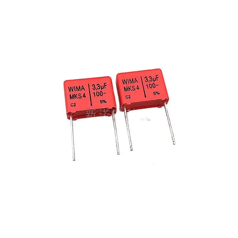 

10PCS/WIMA 335 100V 3.3UF 100V 3U3 MKS4 Foot Distance 15mm Audio Capacitor