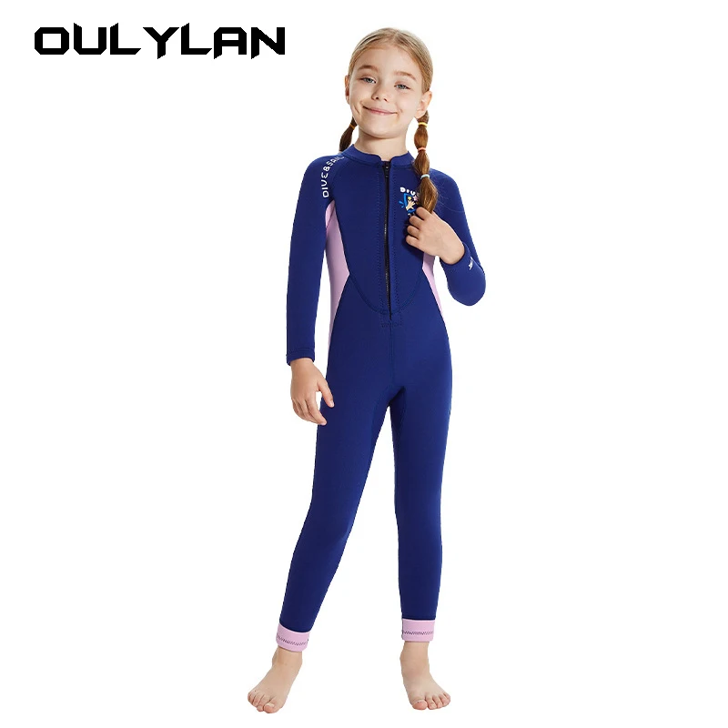 Drifting WetSuit 2.5MM Neoprene Keep Warm Spearfishing Surfing UnderWater Hunting Diving Suit For Girl Scuba Snorkeling Kayaking