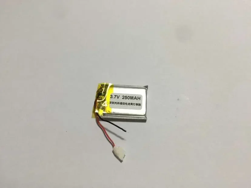 New fully capacitive 3.7V polymer lithium battery 042030 250MAH MP3 Bluetooth headset / device / Mini