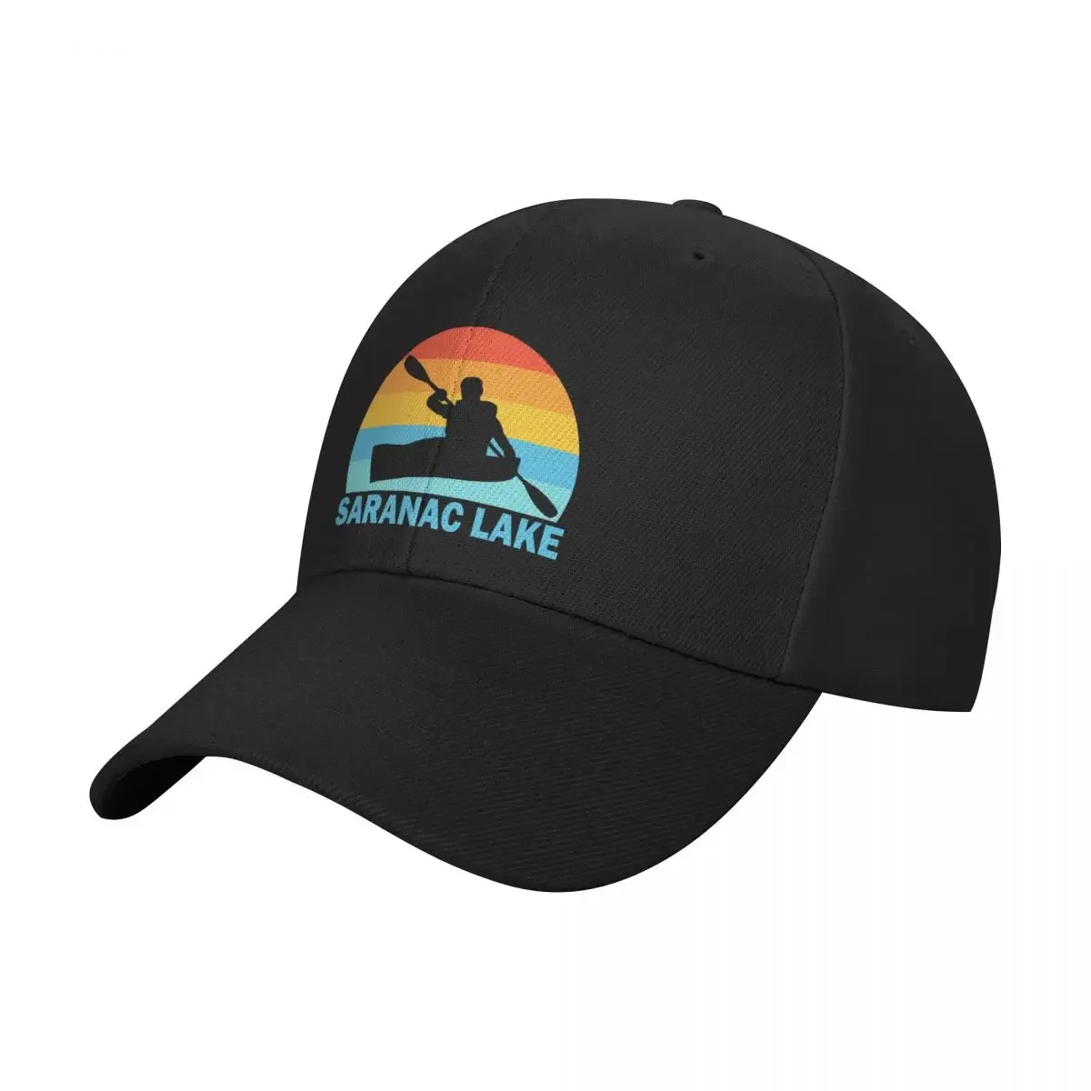 Saranac Lake New York Kayak Baseball Cap tactical cap Cosplay Sun Cap Fishing For Women Men's