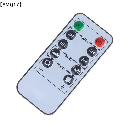LED Candle Remote Control 10-Key Battery Operated Remote Control With Timer  Realistic Flameless LED Candles Event Tealight【SMQ】