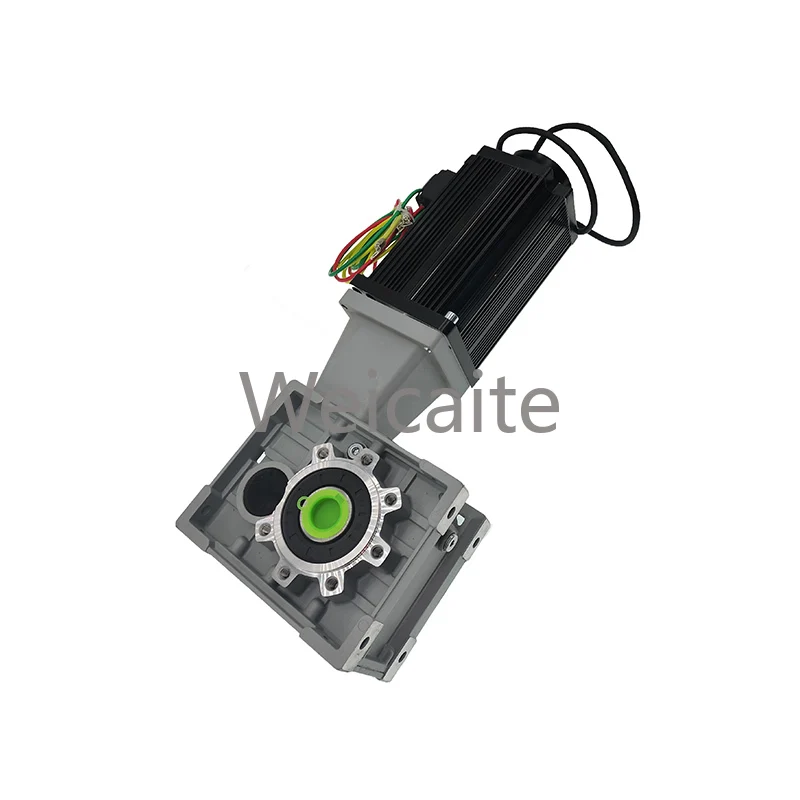

24V 48V 3KW Hyperboloid Worm Reducer 1:10 150 Rpm Permanent Magnet Brushless DC Gear Motor