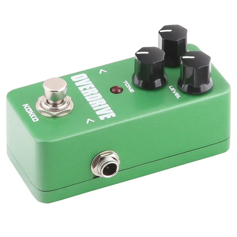 KOKKO Overdrive Electric Guitarra Effect Pedal Natural Tube Overdrive Effect True Bypass Pedal FOD3 accessori per chitarra elettrica