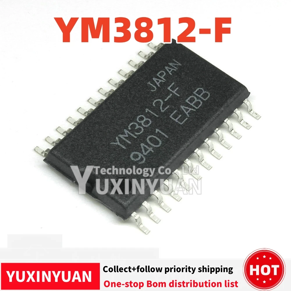 2~10PCS/LOT And New Original  YM3812-F  YM3812 3812 SOP24  authentic integrated circuit IC LCD In STOCK YUXINYUAN