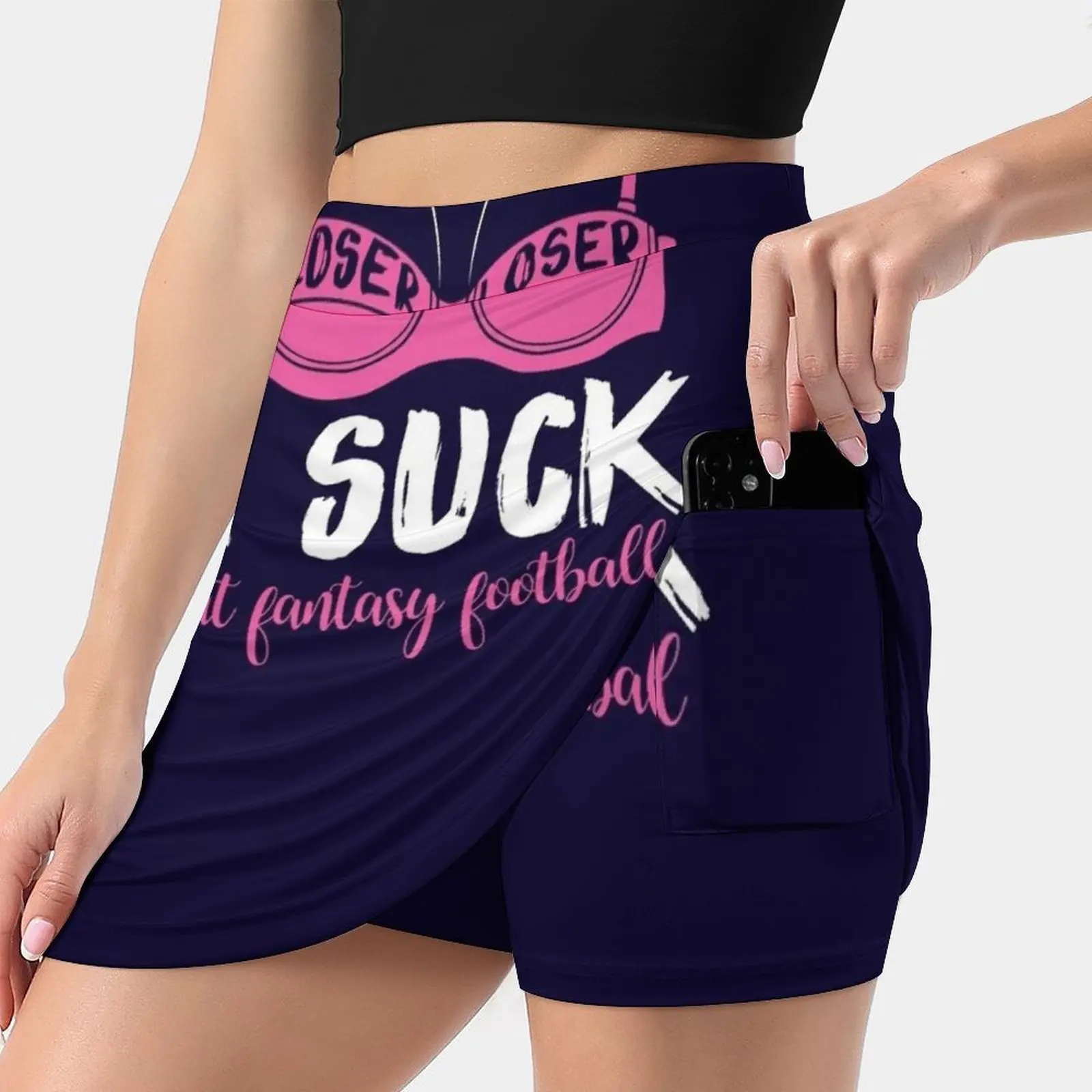 

I Suck At Fantasy Football Gift Skirts Woman Fashion 2022 Pant Skirt Mini Skirts Office Short Skirt Idea Loser Loser I Suck At