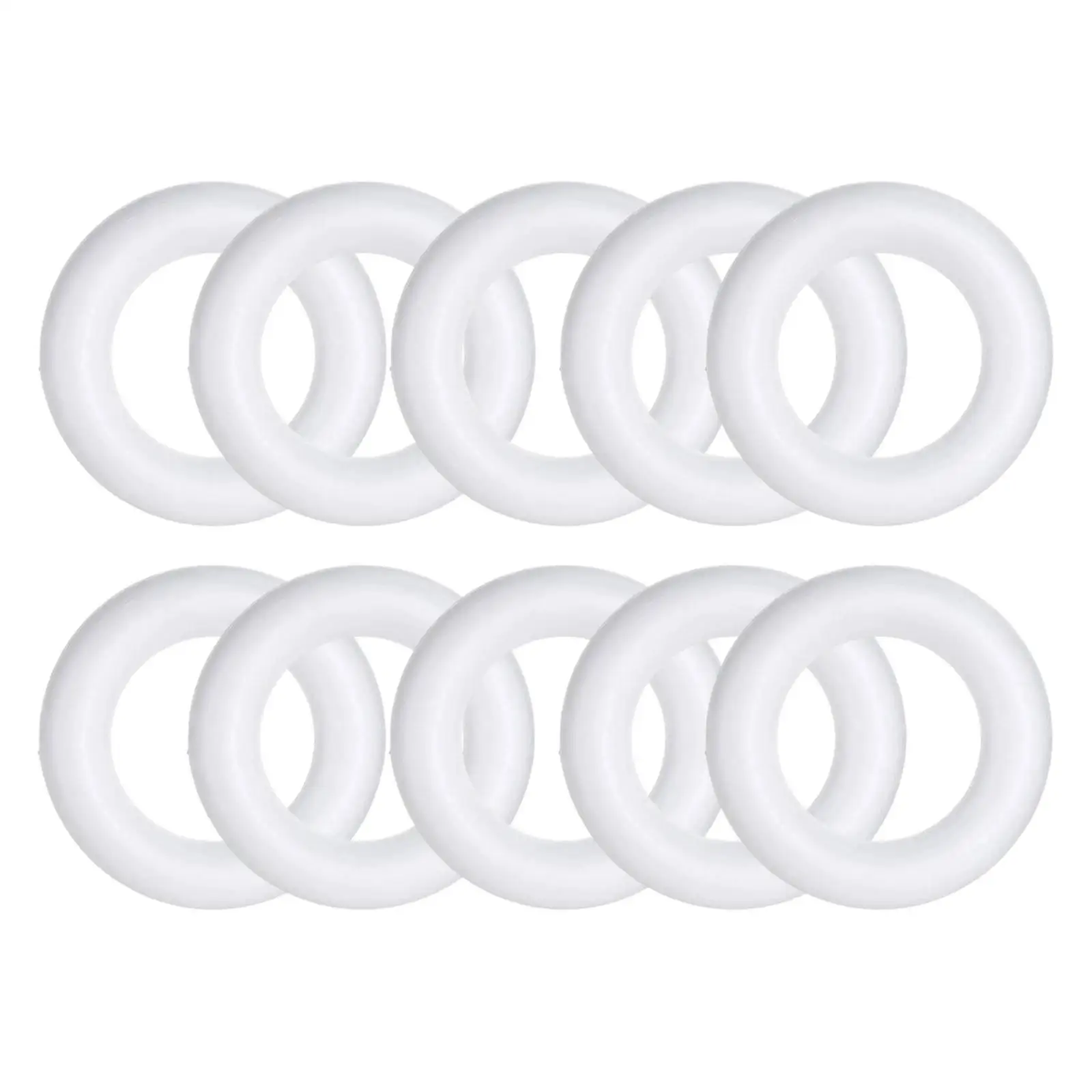 Smooth Foam Wreath Form for Handmade Holiday Door Wreath DIY Cake Decoration Flower Headband Craft