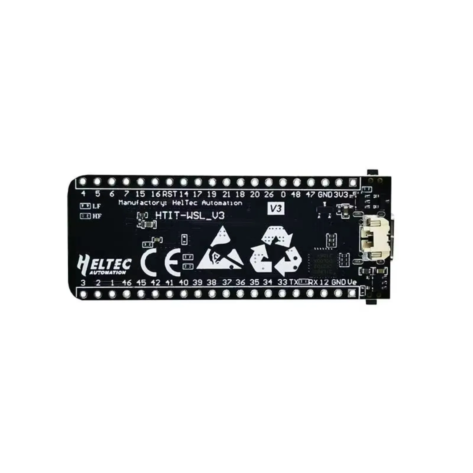 HTIT-WSL ESP32-S3 لورا مجلس التنمية SX1262 ESP32-PICO-D4 ESP32 LoRa عصا لاسلكية لايت V3 Dev مجلس ترقية الإصدار