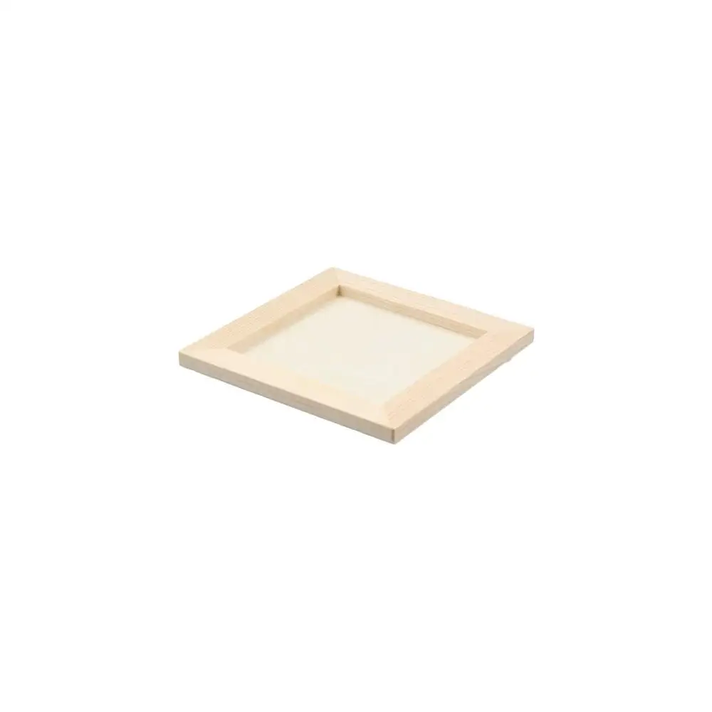 Art Puzzle Holder DIY Blank Clay Frames Painting Drawing DIY Handcraft Wooden Photo Holders DIY Craft Multi Size