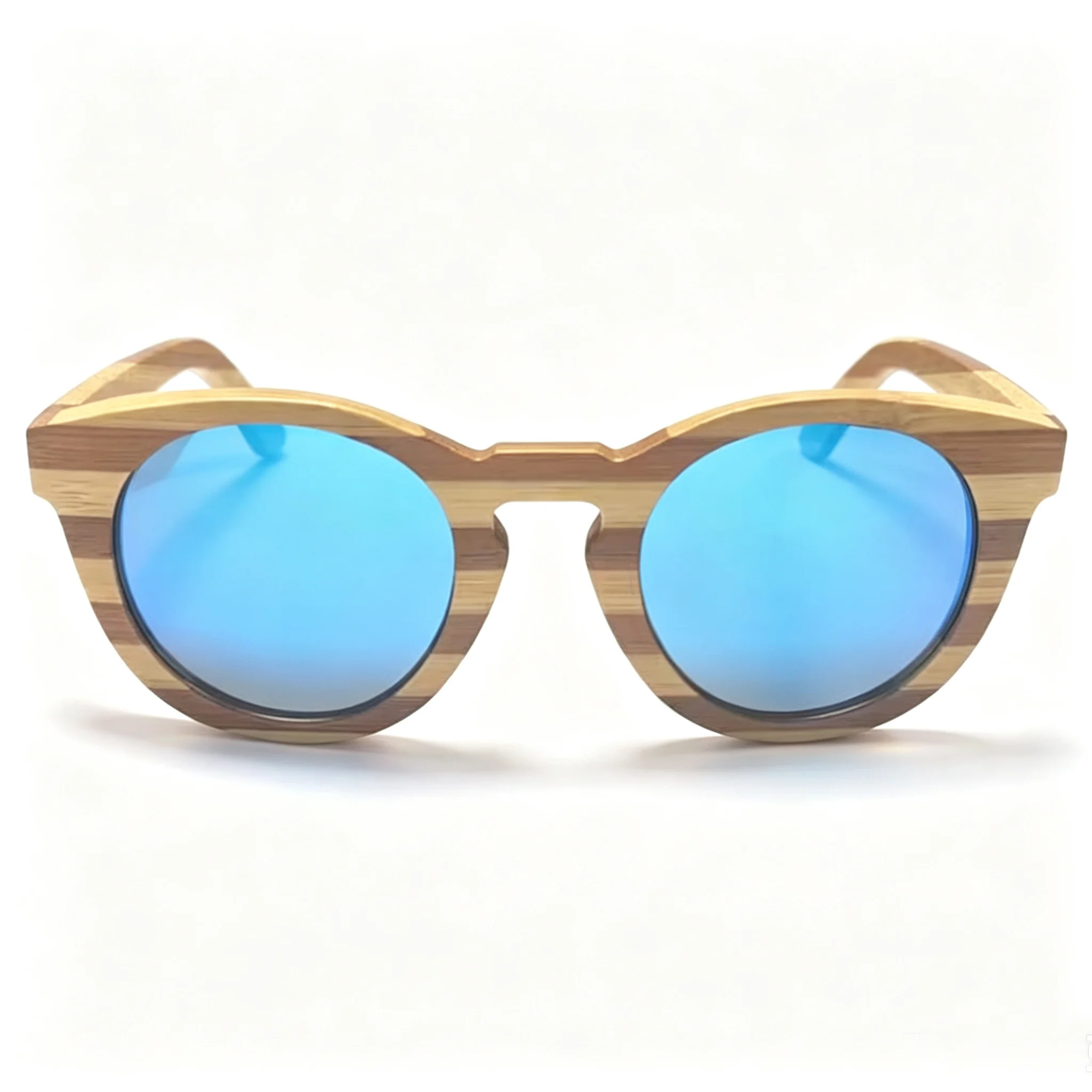 GM Years Springtime New Style Natural Bamboo Wooden Sunglasses Fashion Polarized Mirror Coating Eyewear Glasses Wood Box 8241