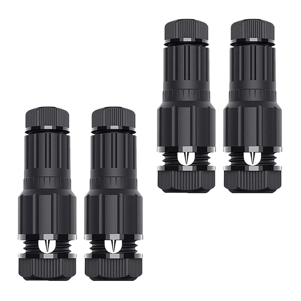 

4 Pcs Waterproof Low Voltage Wire Connector Crimp Landscape Lighting Connectors