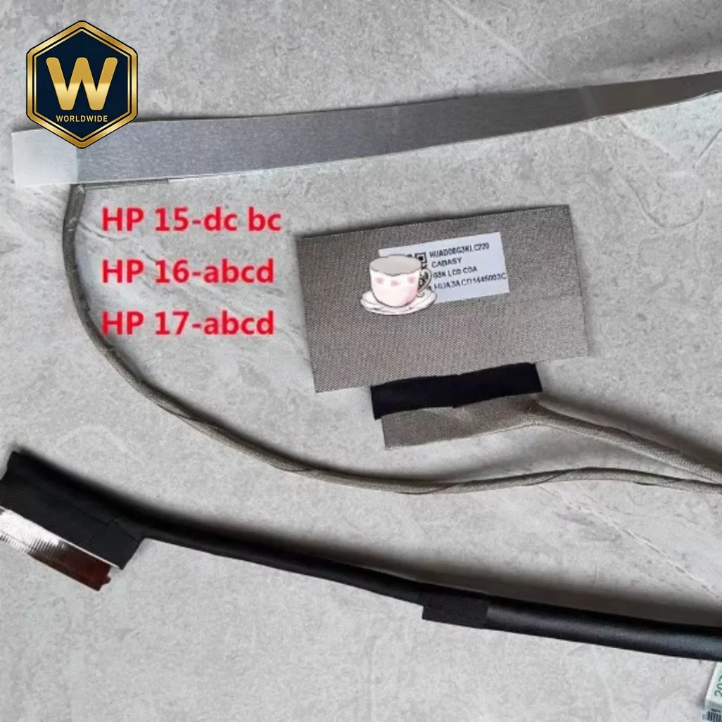 S FOR HP TPN-Q265 Omen 7, 8th Generation 16-b0004TX Screen Cable, Screen Upgrade Cable 144/165Hz