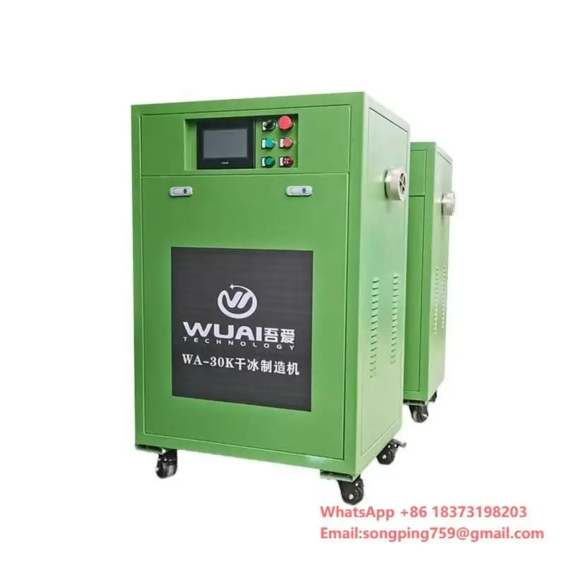 

WUAI Industrial High Productivity Dry Ice Making Kit with Compressor & Motor DIY Pellet Generator Machine