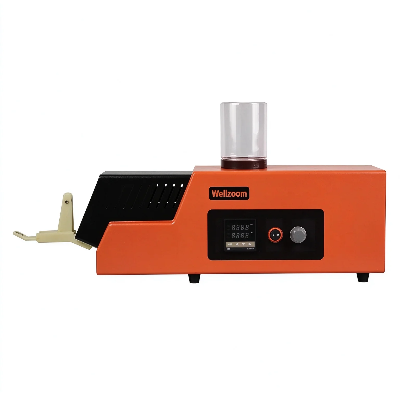 B-Type Desktop 3D Printer Filament Extruder,1.75mm&3.00mm Nozzle DIY Filament Making Machine with Wire Winding Coiler
