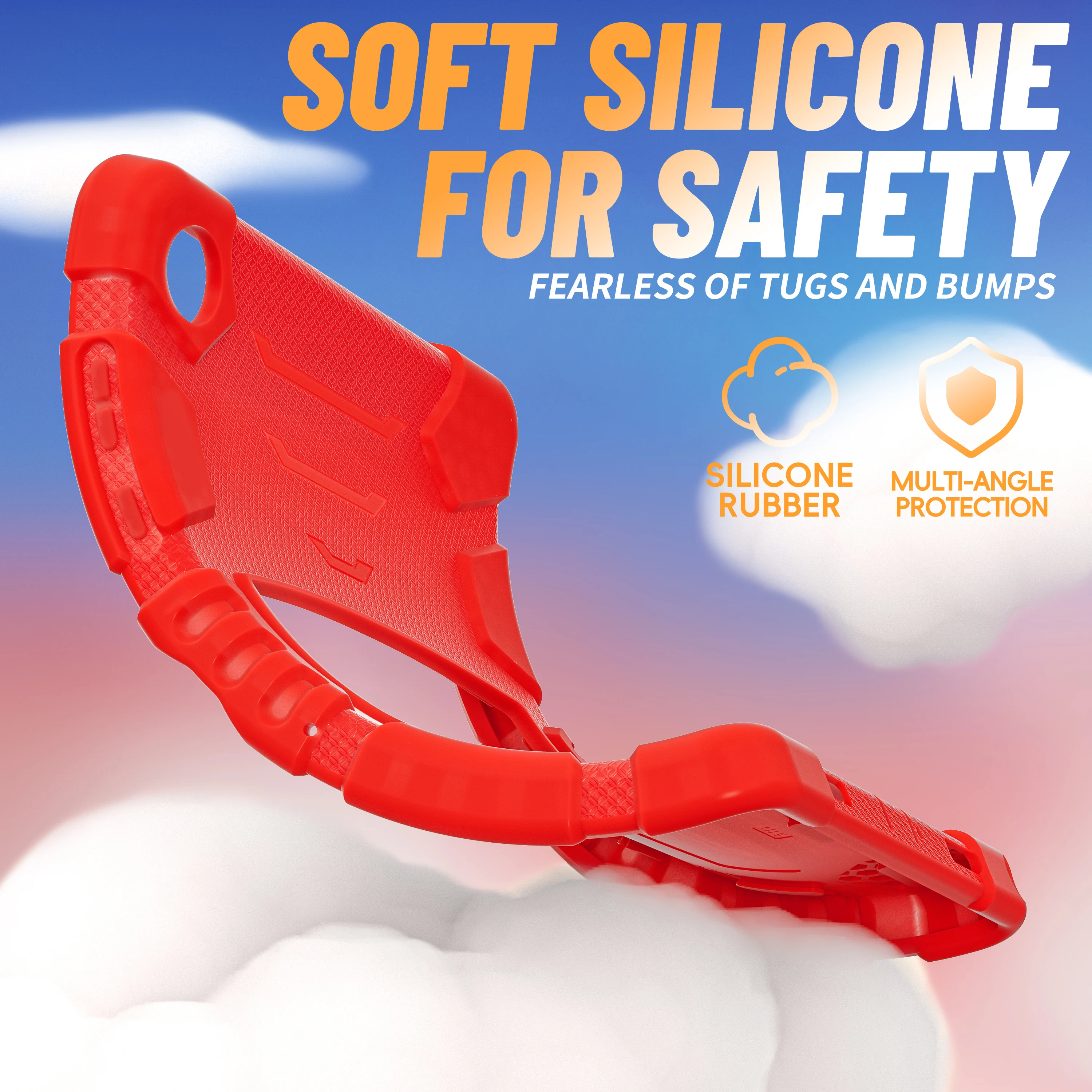 

Подходит для Samsung Galaxy Tab A11 + 2025 11 дюймов, силиконовый ПК, устойчивый к падению, защита от падения, чехол-подставка для планшета со складным кронштейном