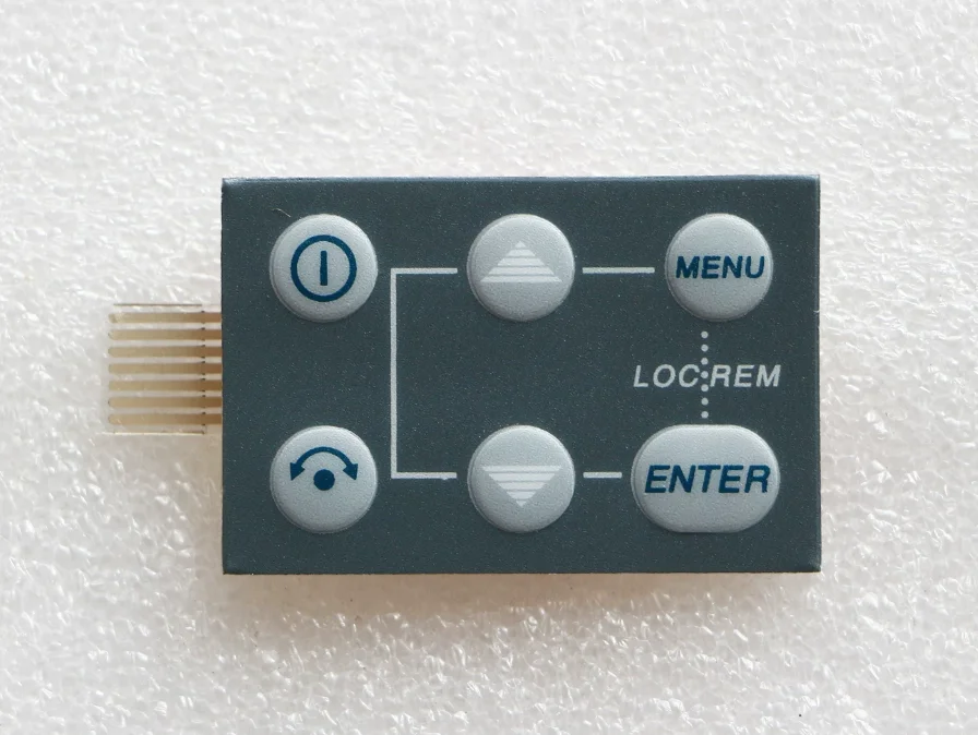 New ASC400 ACSS401001132 button panel membrane switch