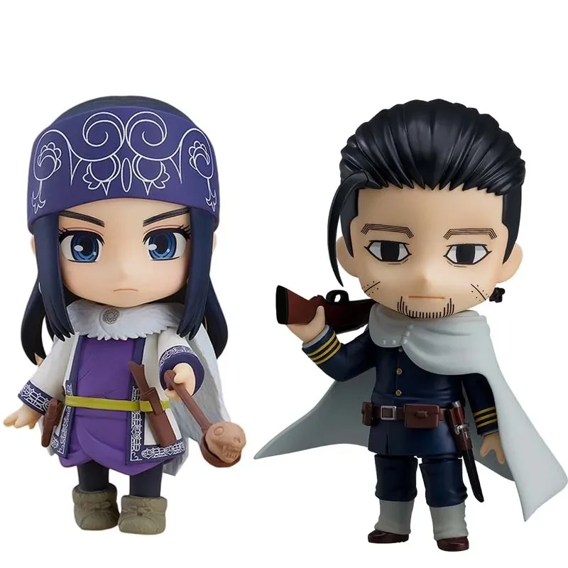 GSC Genuine Good Smile Golden Kamuy Asirpa Ogata Hyakunosuke Kawaii Anime Action Figures Toys for Boys Kids Gifts Collectible