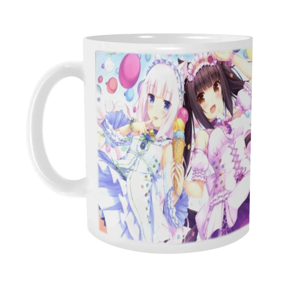 

Anime Nekoparas Kawaii Cute Ceramics Coffee Mugs Tea Cup Milk Cups Gifts Drinkware Coffeeware