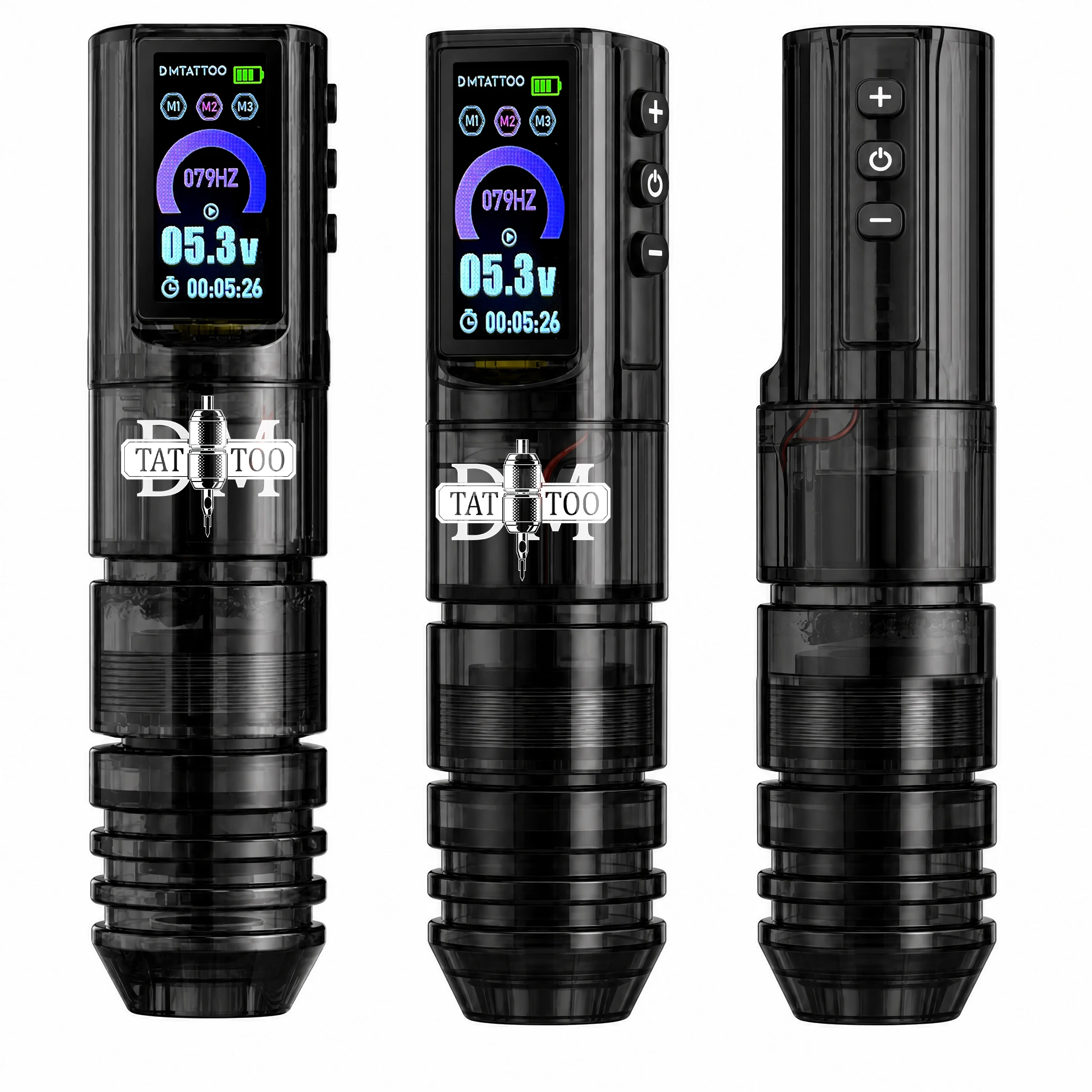 DM Led Digltal Display Electric Wireless Tattoo Machine Kit Body Art Creative Designs Tattoo Artists