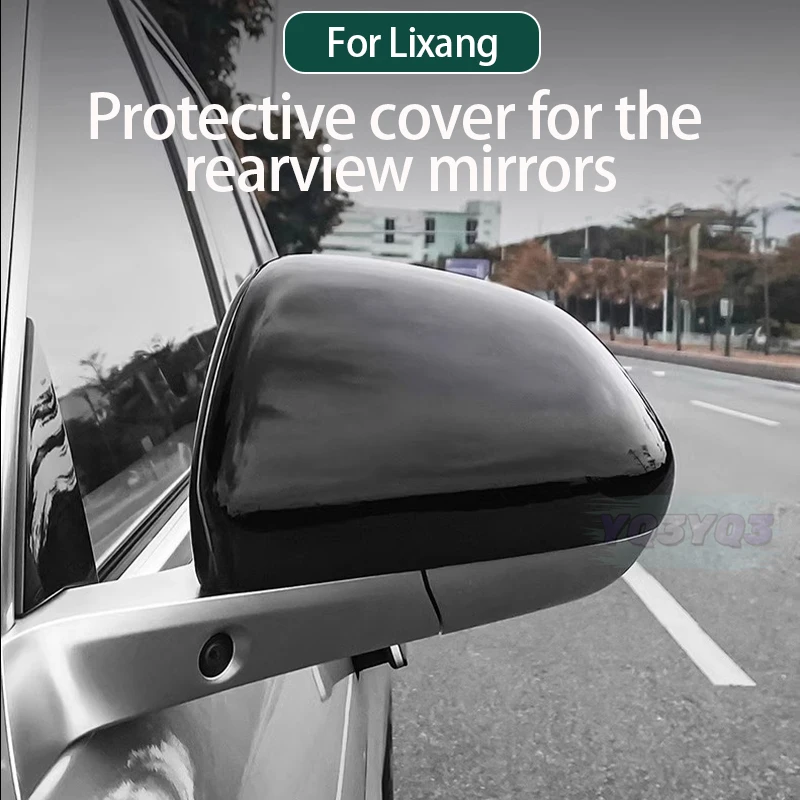 

For Lixiang L7 L8 L9 Rearview Mirror Protection Cover Reversing Mirror Decorative Cover ABS Material Modified Car Accessories