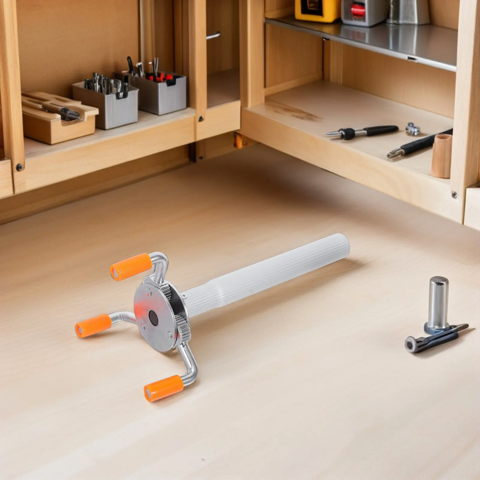 

1 Set Smoke Removal Tool Claw Head Attachment 10 Inch Pole High Ceiling Ladder- Alarm Disassembly and Removal