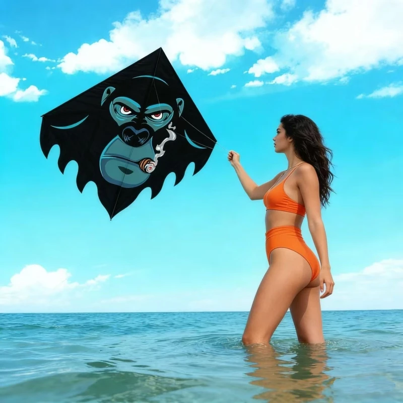 2m Gorilla vlieger buitenspeelgoed voor kinderen vliegers sport speelgoed volwassenen vliegers wiel professionele windvliegers fabriek ikite weer