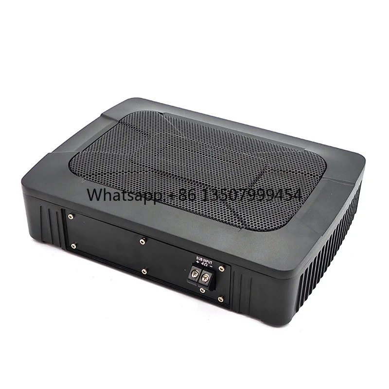 Subwoofer para Coche Bajo el Asiento, Subwoofer Pasivo para Coche, Caja de Aluminio, 6*9 Pulgadas, Subwoofer Delgado para Coche, Bajos Potentes