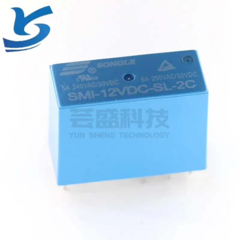 smi-12vdc-sl-2c relay 5V 12V 24V Original New AC/DC POWER DIP 4-pin 5-pin In stock