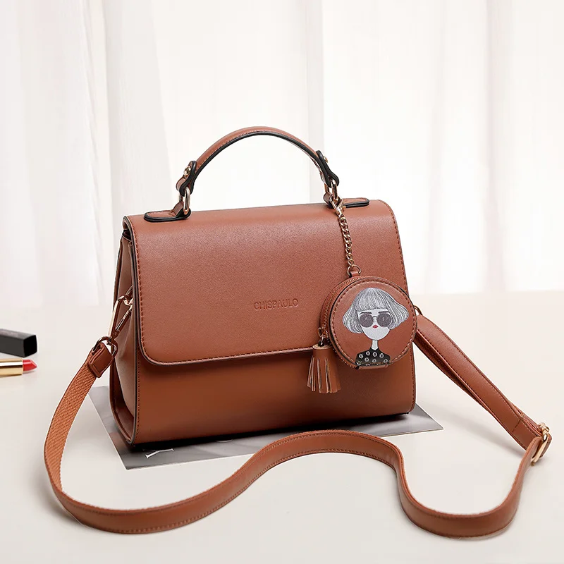 

Vintage Boston Rivet Oil Wax Genuine Leather Luxury Handbags Women Messenger Bags Designer Shoulder Bag Female Postman Tote K21