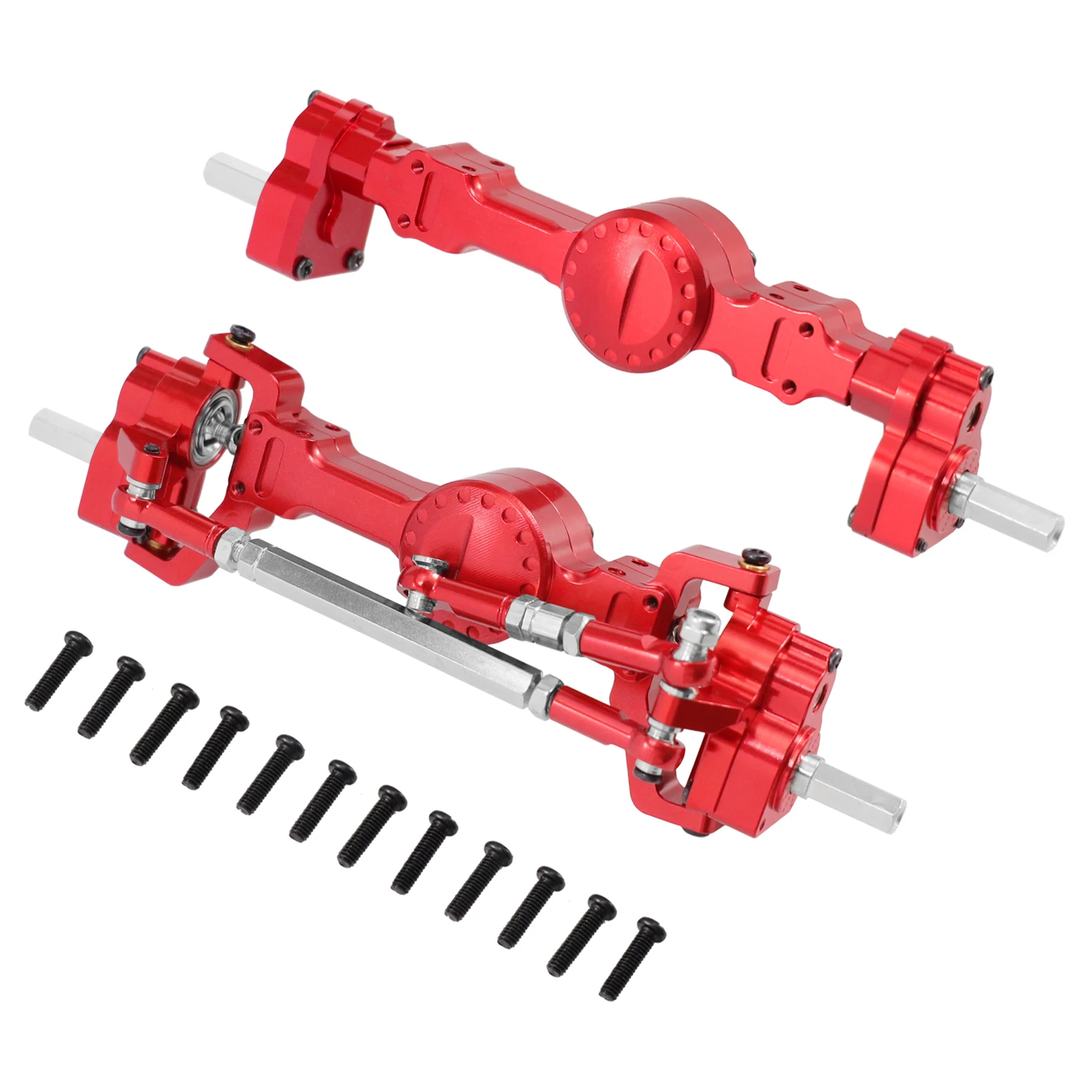 

Цельнометаллические портальные оси (передние и задние) для радиоуправляемых моделей 1/16 WPL C14 C24 B14 B24 B16 B36 C64 C74 – аксессуары для тюнинга