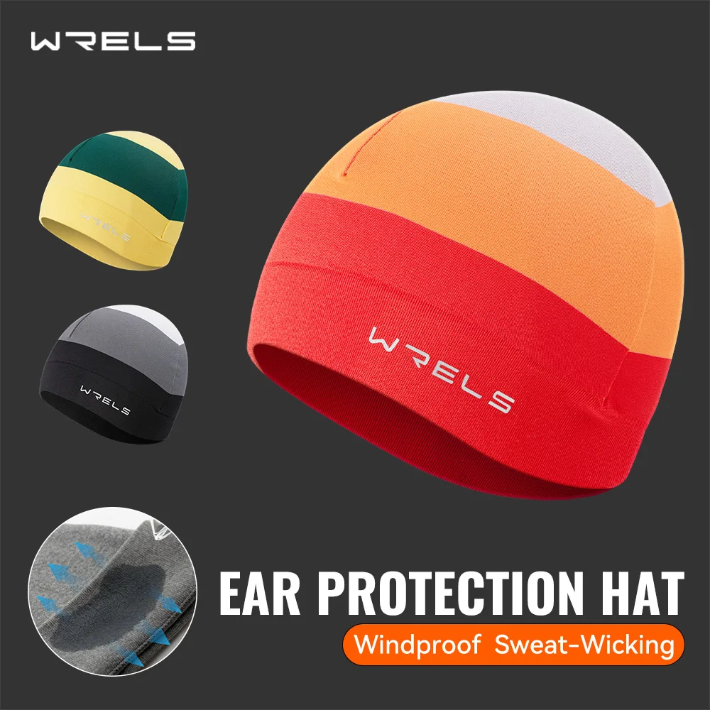 WRELS Thermal Running Hat Beanie Unisex Winter Windproof Hat