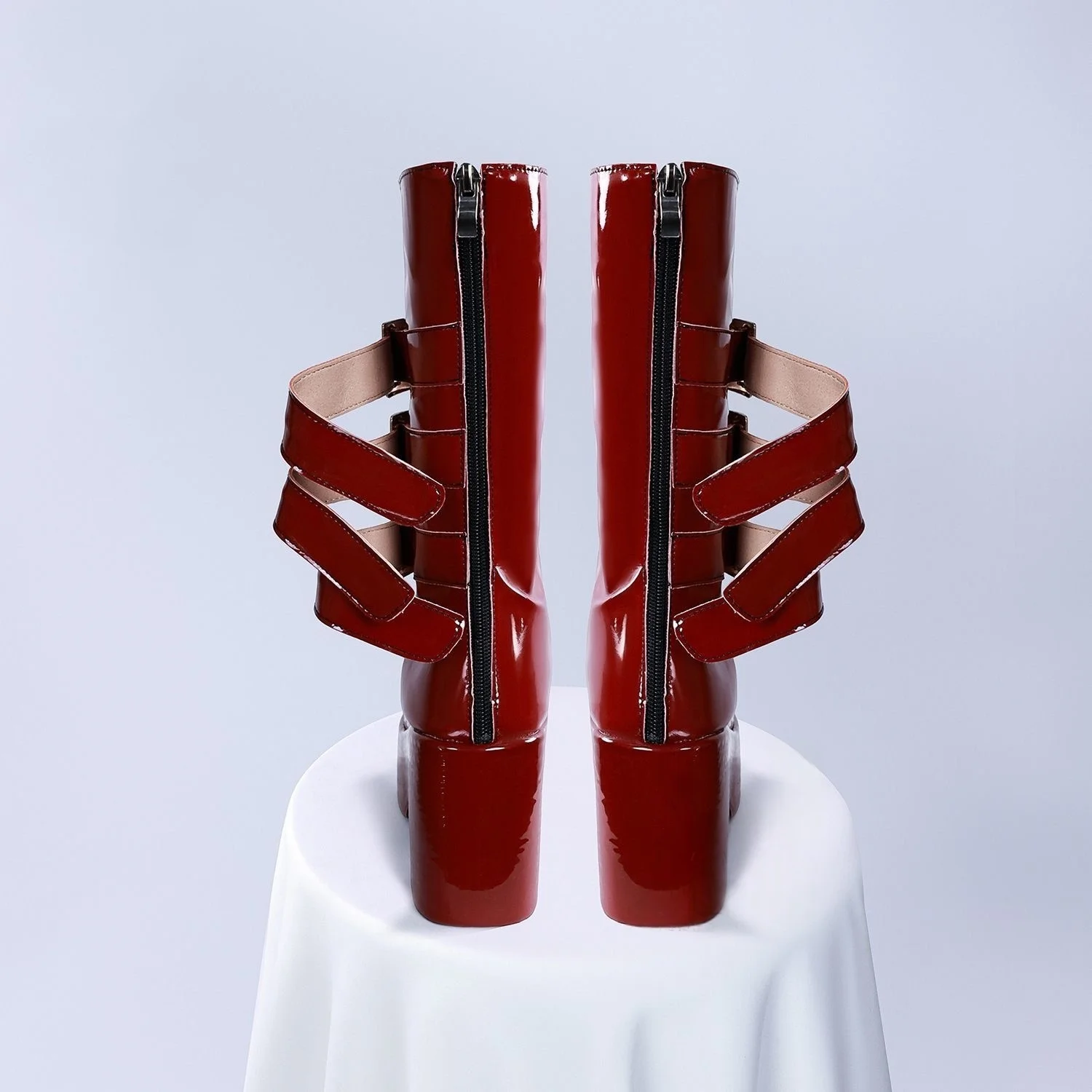 Perona Botas Cosplay Anime Zapatos Accesorios de disfraz Accesorios Disfraces de Halloween para hombre Mujer Zapatos