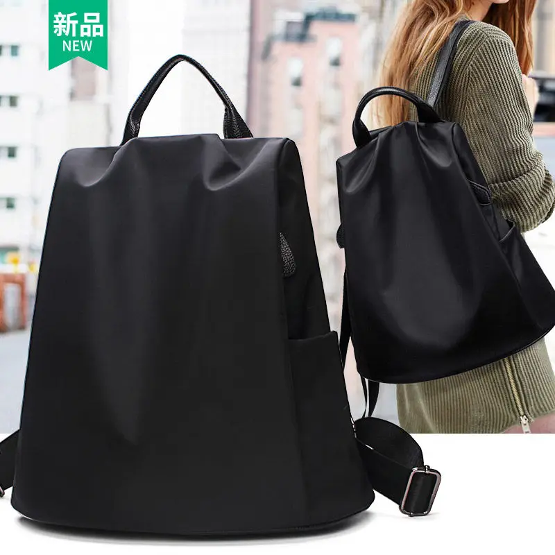 

2022 New Oxford Cloth Backpack Women's Canvas Large Capacity Korean Casual Versatile Nylon Travel Waterproof Backpack For Women