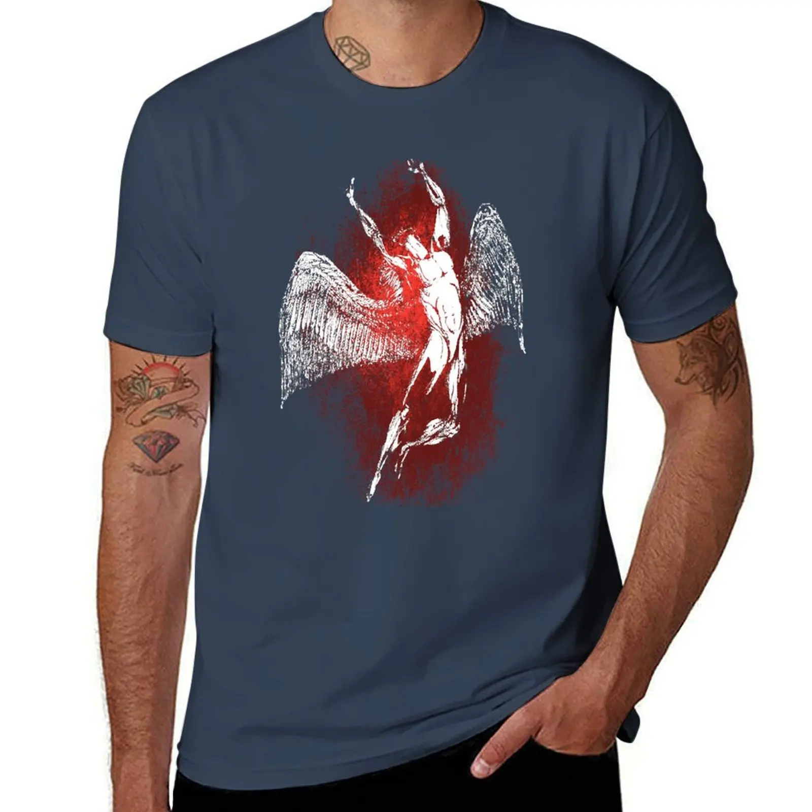

1 Red variation icarus zeppelin tour best 1 trending T-Shirt All Match Basic Short Sleeve Top