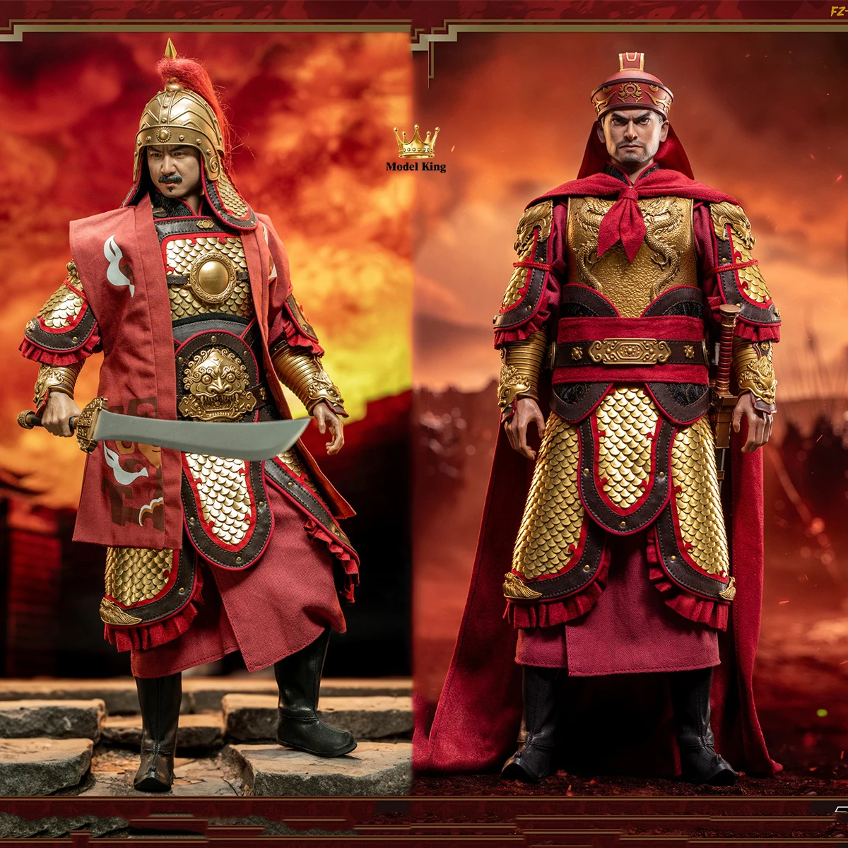 FZ Art studio FZ018 1/6 Male Soldier Generals in the Late Eastern Han Dynasty Sun Jian Full Set 12'' Action Figure Model Toys