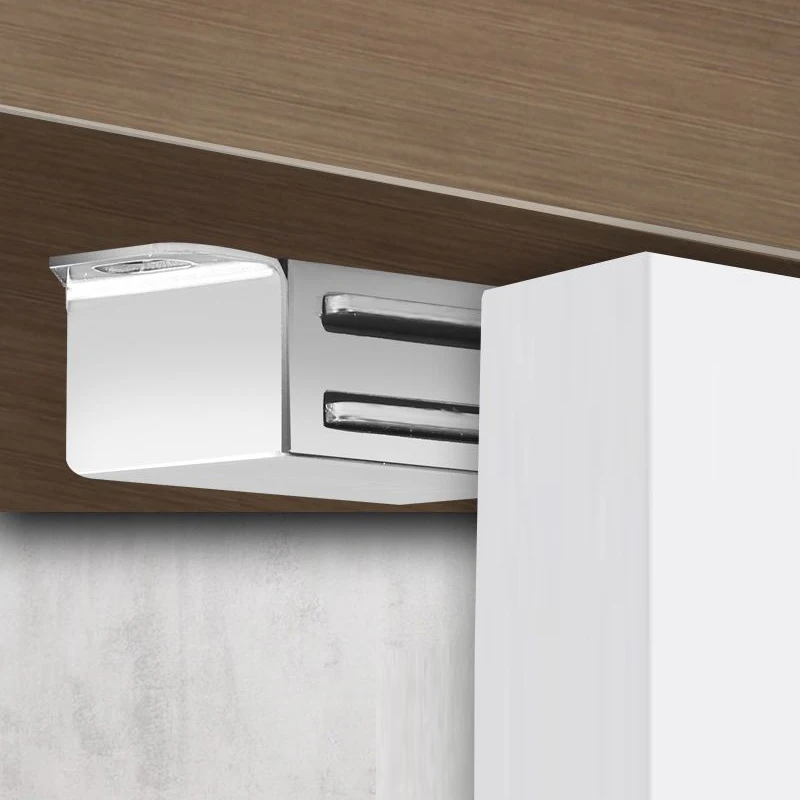 4/10/15 قطعة سدادة باب الخزانة المغناطيسية، مناسبة لأبواب الأثاث مثل الخزانات وخزائن الأحذية وأبازيم الأبواب المغناطيسية #4