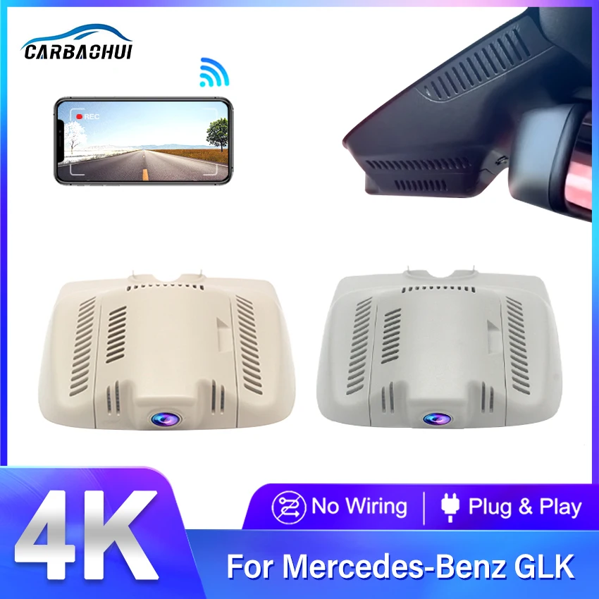 4K Easy to install Car DVR Video Recorder Dash Cam Camera For Mercedes-Benz GLK Series GLK 350 GLK300 GK200 GK260 X204 2011~2019