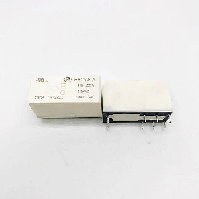 5Pcs HF115F-A-115-1ZS3A Relay 115VAC 16A 250VAC AC Coil Power Switch Relay 100% New