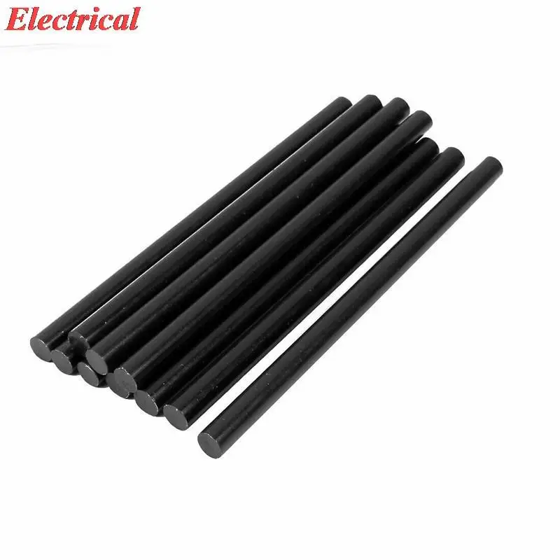 

200mm x 11mm Hot Melt Glue Stick Black for Electric Tool Heating Glue Gun