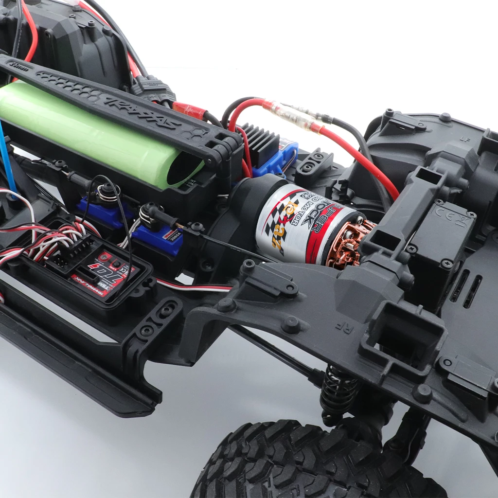 RC 540 Motore Spazzolato 12T-40T ESC 60A Controllo della Velocità Combo Set Hill Arrampicata Drift Racing Impermeabile per 1/10 RC Cralwer Auto/Barca