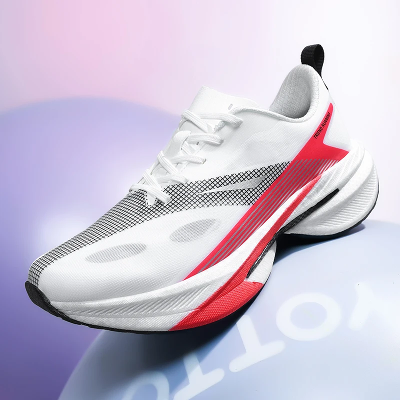 

Мужские спортивные кроссовки с амортизацией для бега, марафона, ходьбы и тренировок, с полой подошвой, хит продаж