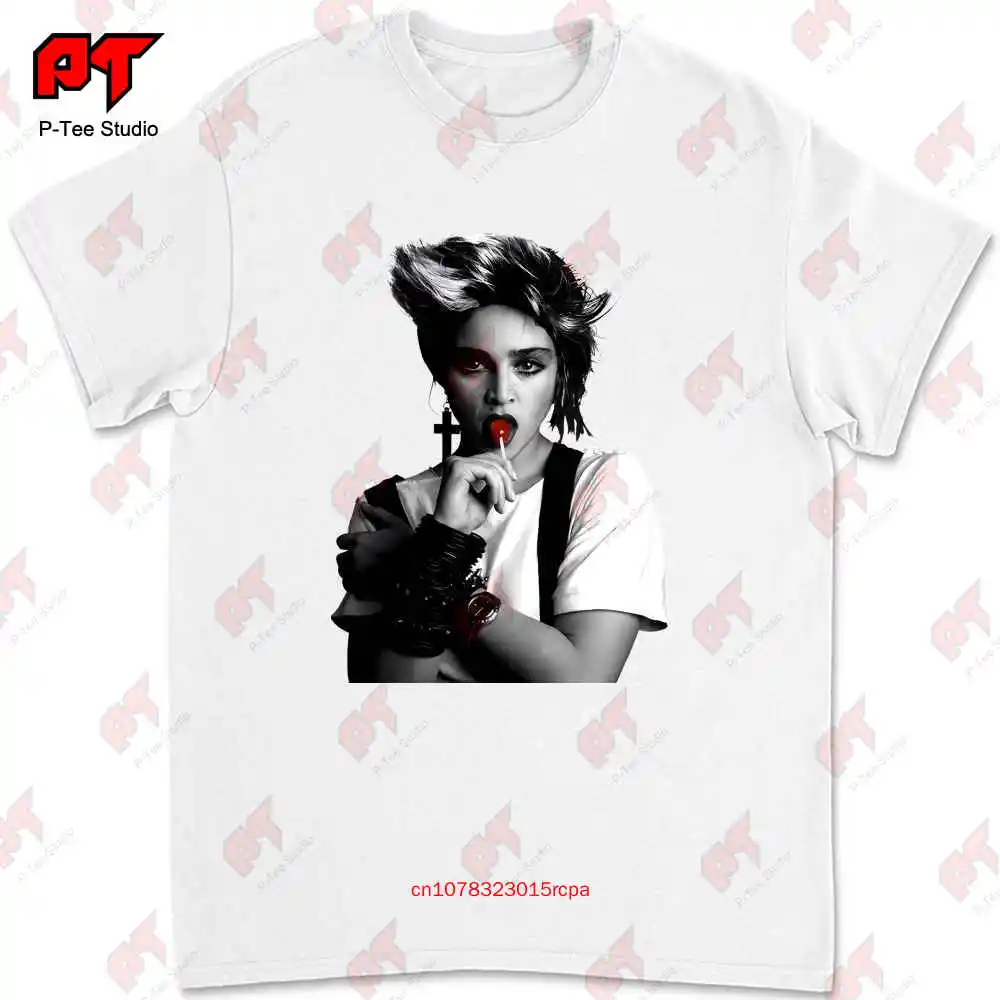 Cool Madonna Lollipop Tour Cotton T White S 2Xl Men Shirt T2IB