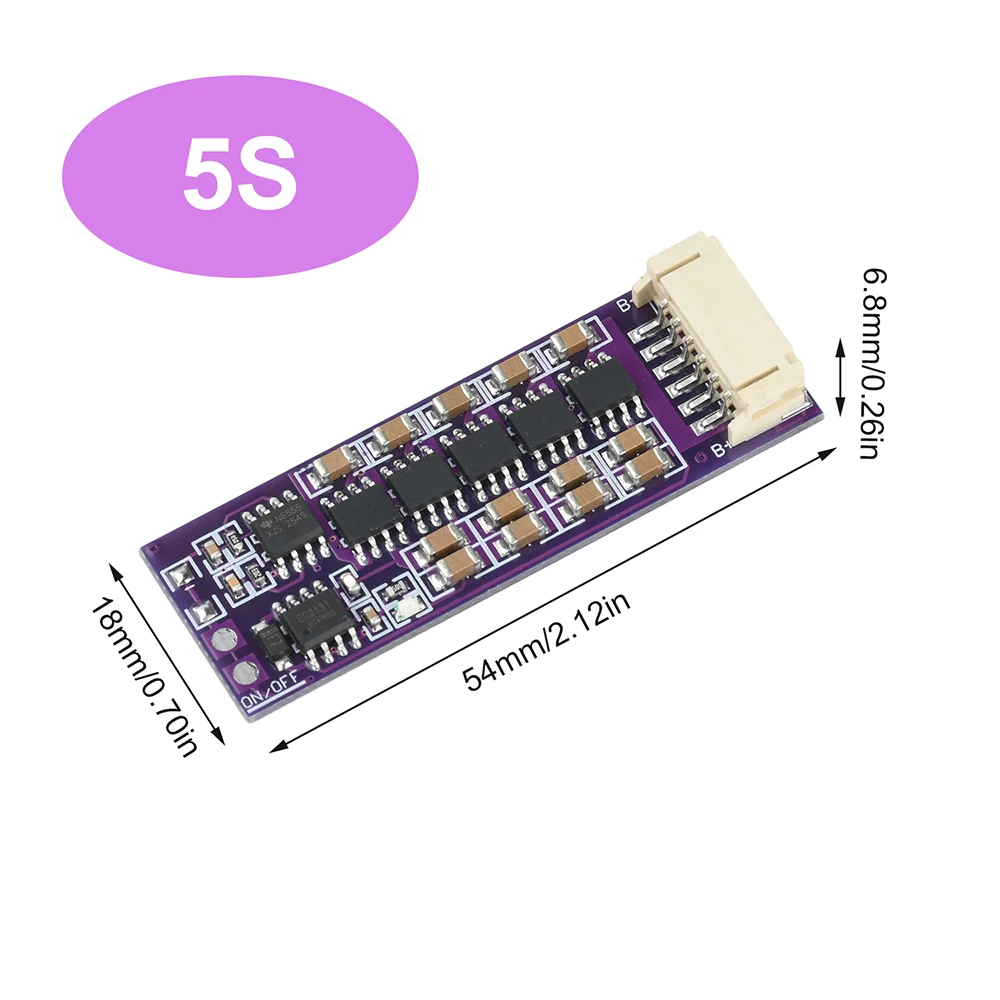 3S 4S 5S 6S 8S 14S 17S 21S Li-ion Lifepo4 LTO Lithium Battery Active Equalizer Balancer Board Balance Capacitor BMS 1.5A