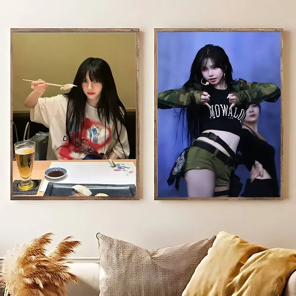 لطيف أنثى المعبود K-KarinaS Kawii المشارك لا مؤطرة المشارك كرافت نادي بار ورقة Vintage ملصق جدار الفن اللوحة غرفة نوم دراسة #3