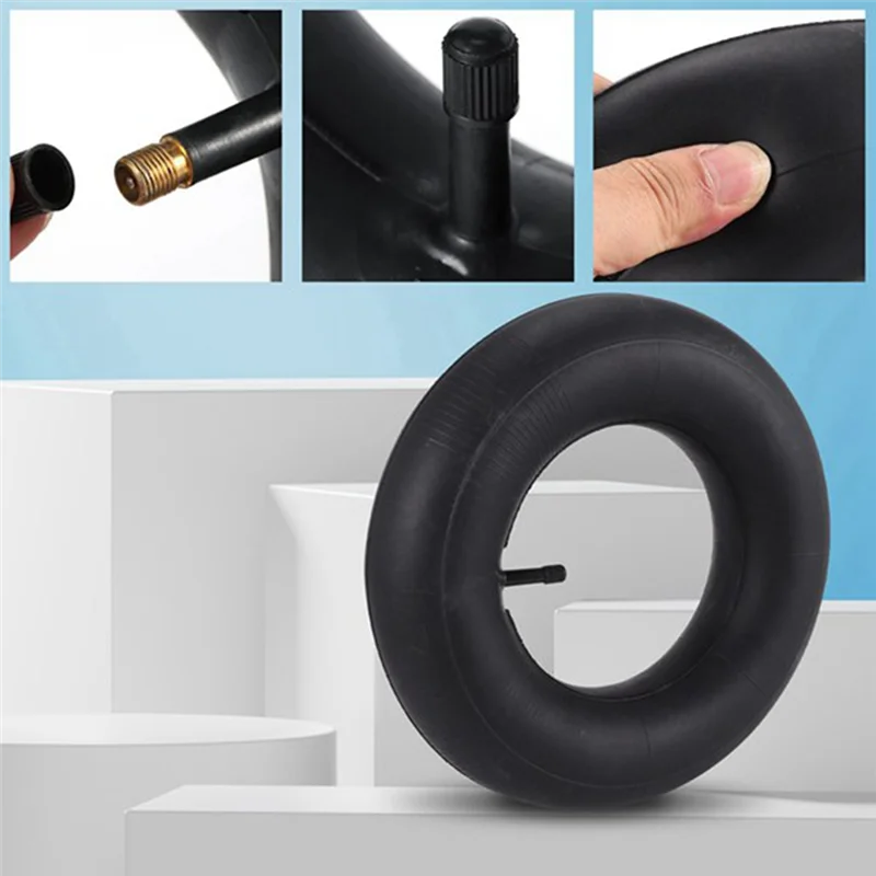 

A96E-2 Pcs 3.50 / 4.00-6 Tire Inner Tire Tube Wheel 350 / 400-6 Innertube Mini Moto-Rubber Valve 6